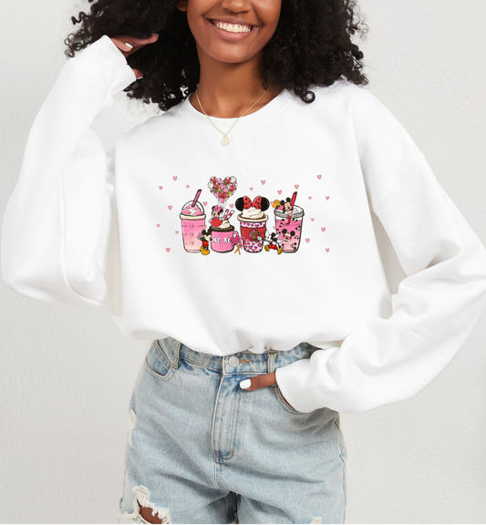 MNNE Mouse Coffee Sweatshirt