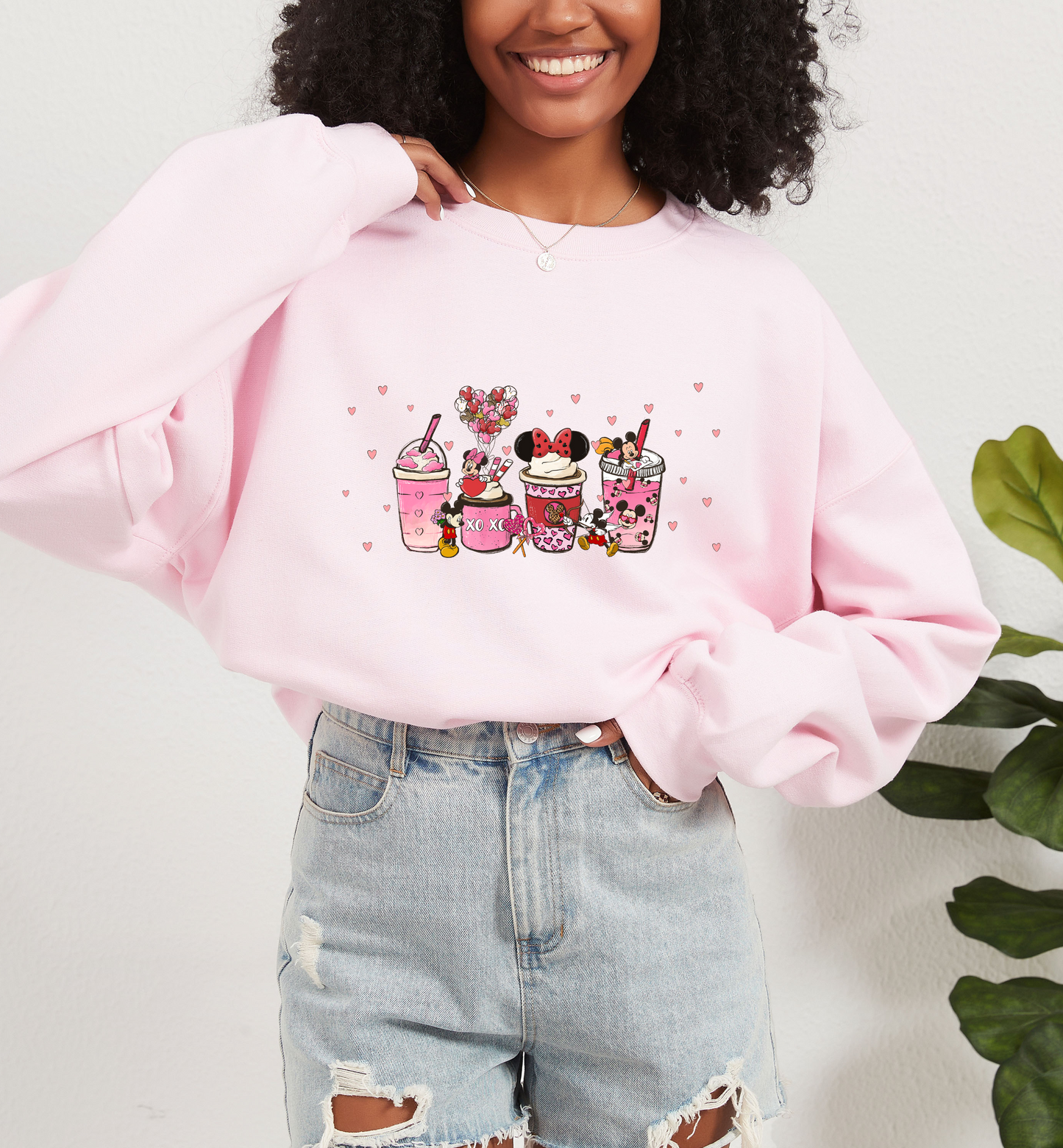 MNNE Mouse Coffee Sweatshirt