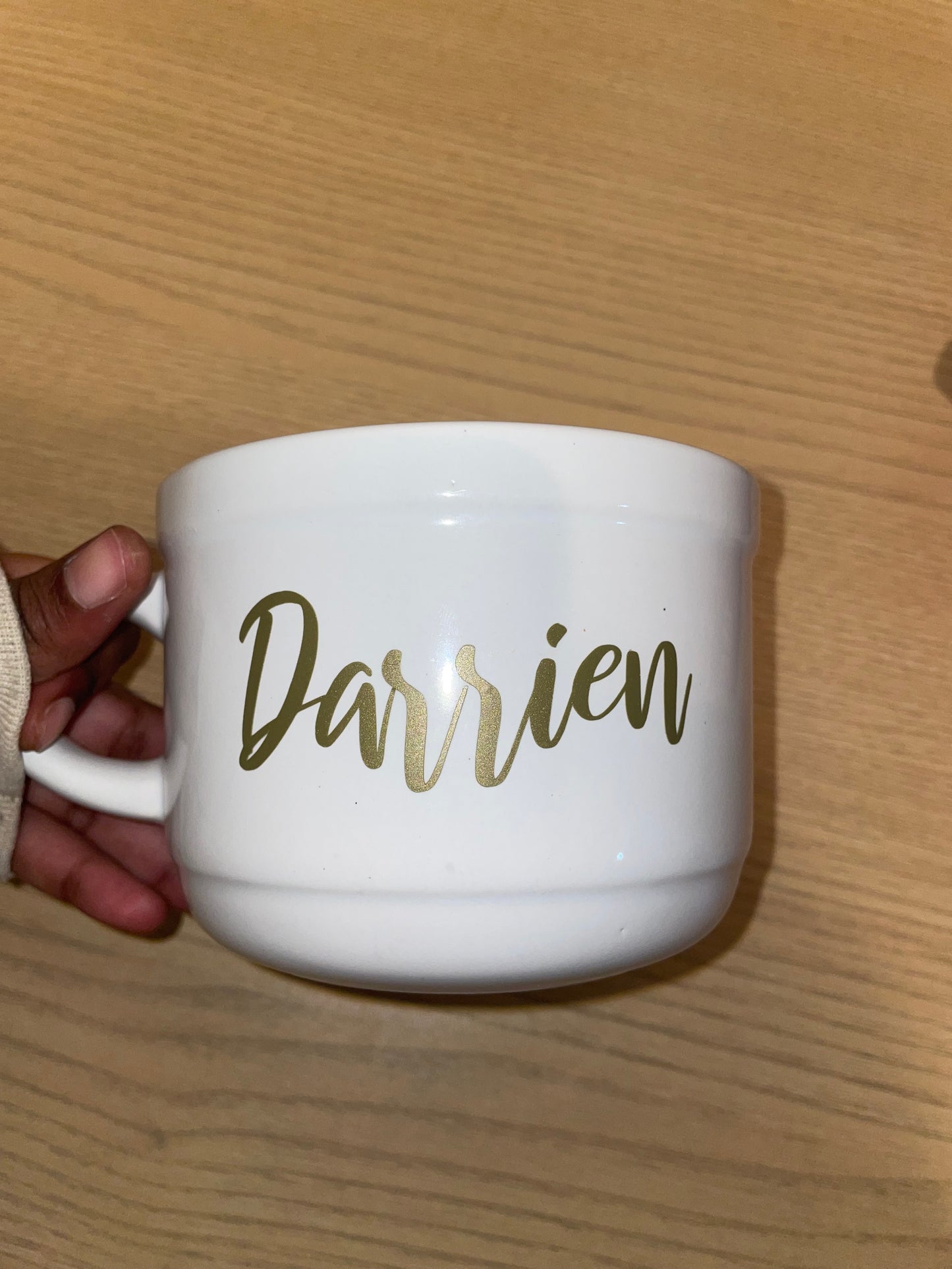 Personalized Large Coffee Mug| Soup Mug with handle | Ice Cream Mug Bowl | Cereal Mug Bowl| Popcorn Mug