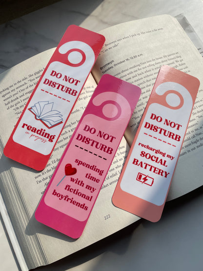 Do Not Disturb Bookmark