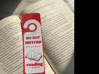 Do Not Disturb Bookmark