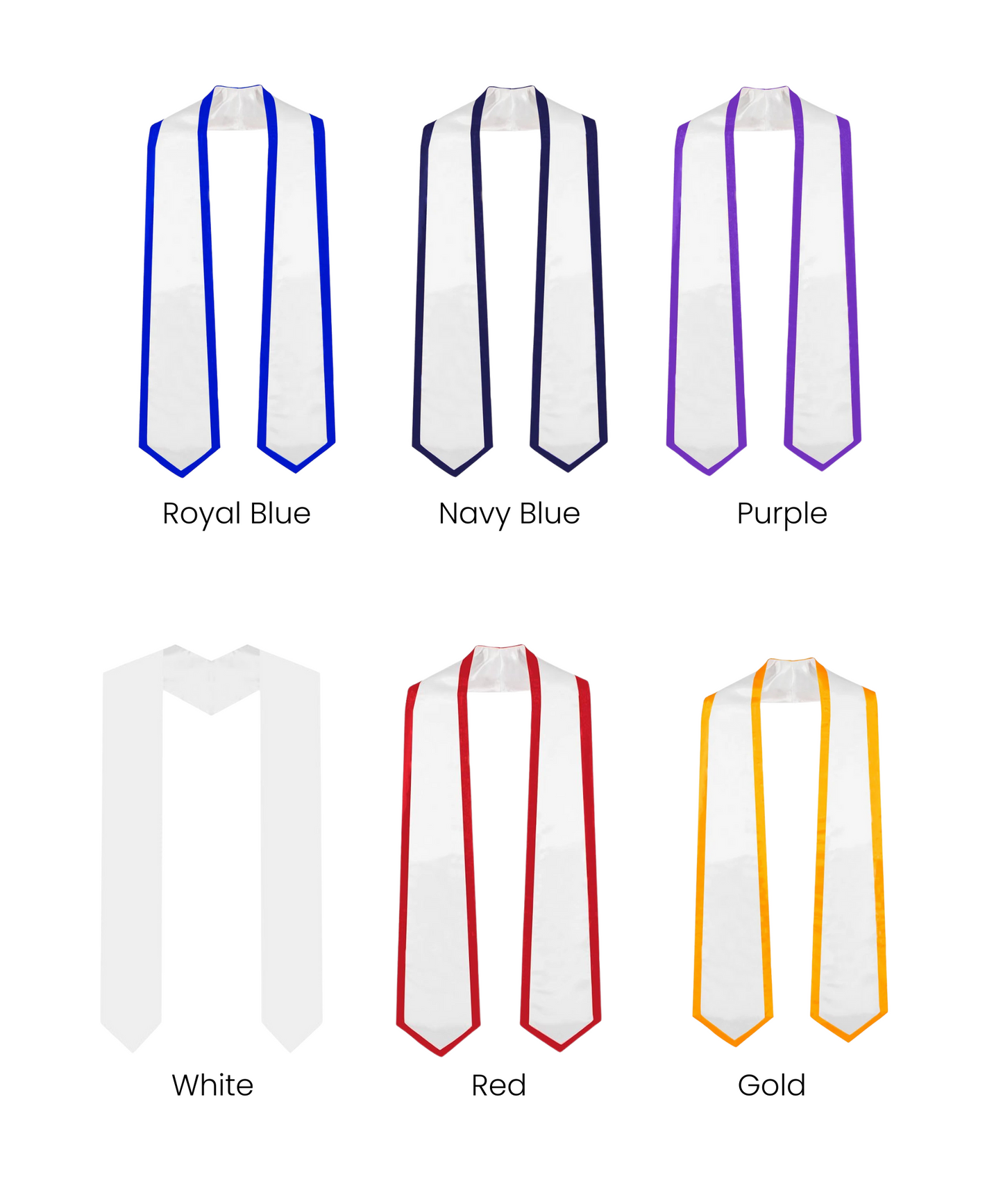 Amanneɛ Graduation Trimmed/Non-Trim Stole