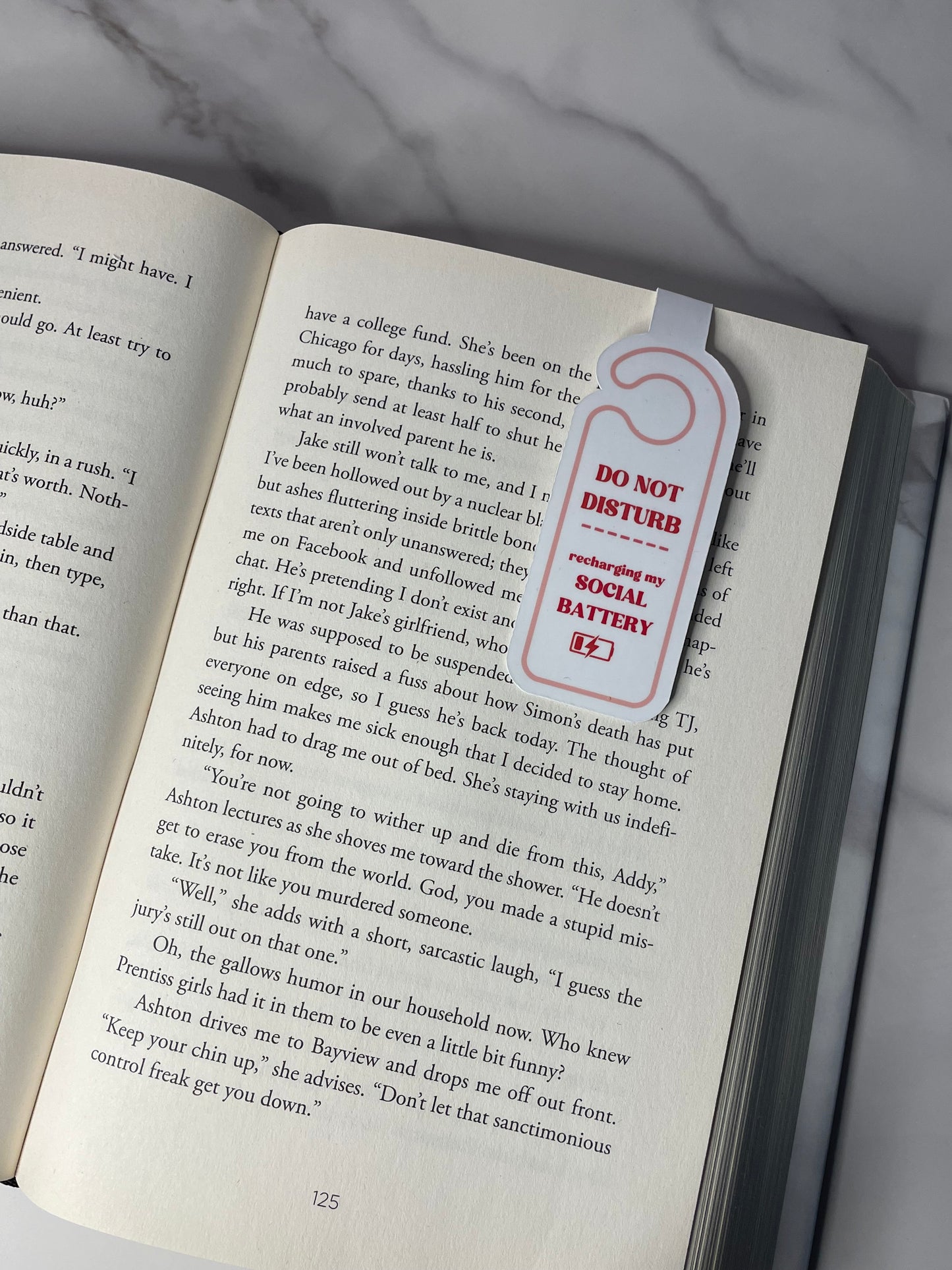 Do Not Disturb Magnetic Bookmark | Book Lover | Cute DND Series Bookmark | Reading Challenge | Bookish Gift