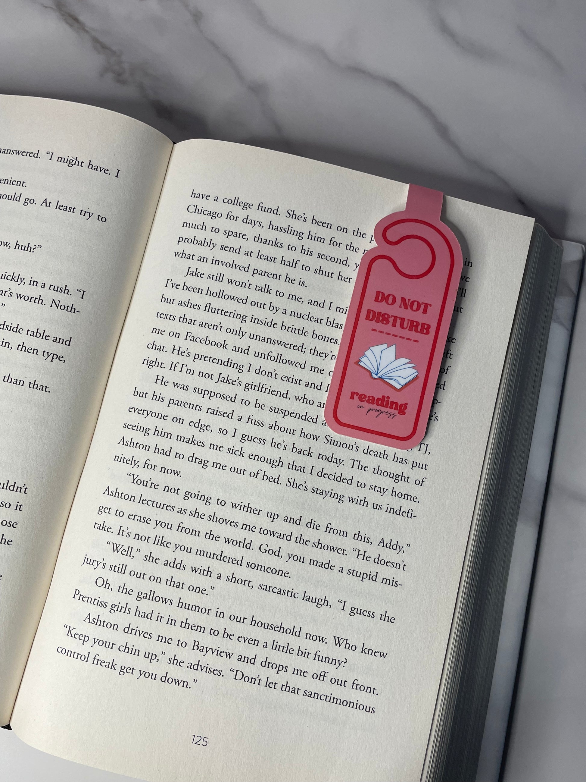 Do Not Disturb Magnetic Bookmark