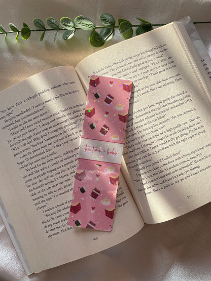 Tea Time & Books Bookmark