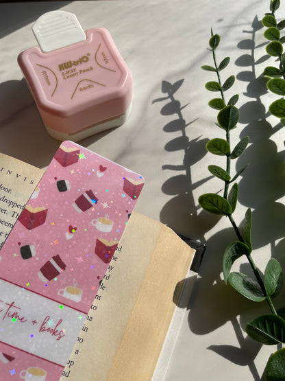 Tea Time & Books Bookmark