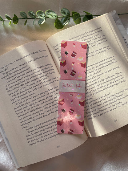 Tea Time & Books Bookmark