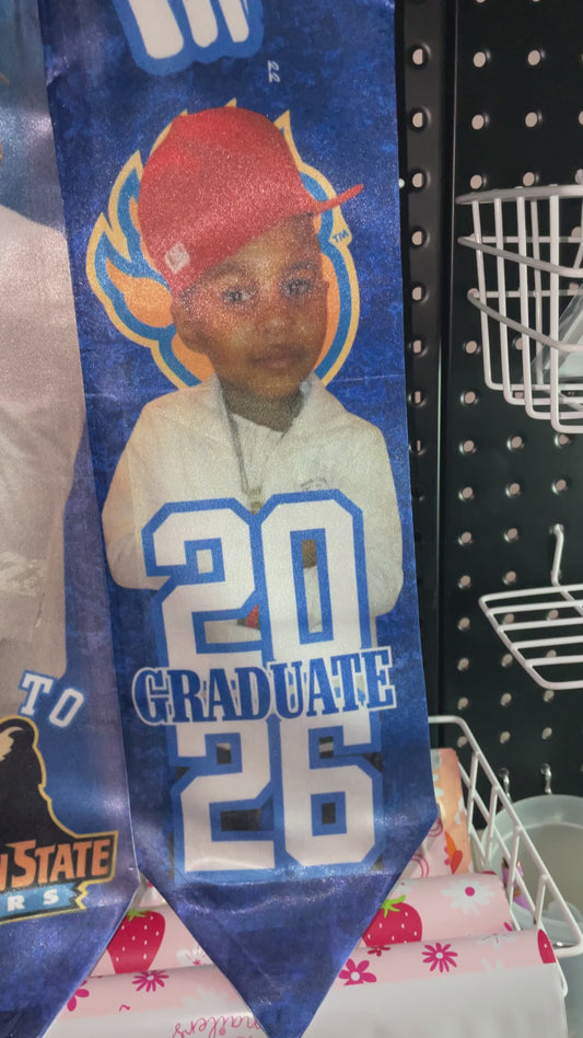 High School Custom Graduation Stole