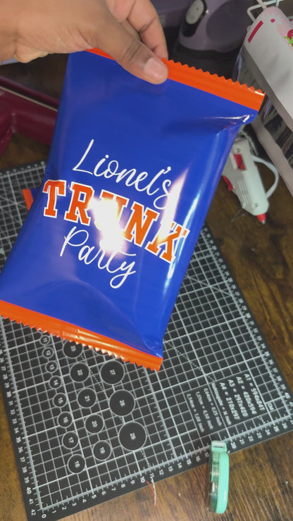 DIY Chip Bags (With Snacks)